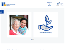 Tablet Screenshot of gustav-brandtsche-stiftung.de